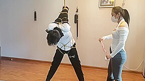 Guy Tied Up By Girl