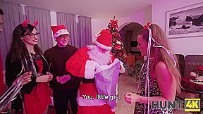 HUNT4K  Santa Sex with Selva Lapiedra