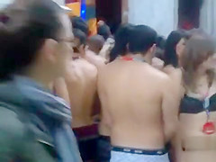Half-naked students 18+ on my street