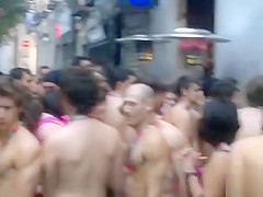 Half-naked students 18+ on my street