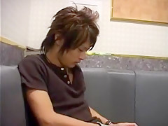 Handsome asian teen 18+ sucks