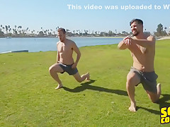 Hard Bareback Gay Anal With Rowan And Brysen - Sean Cody