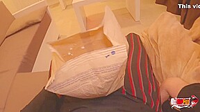 He Put His Dick In The Popcorn For Sexy Stepmom