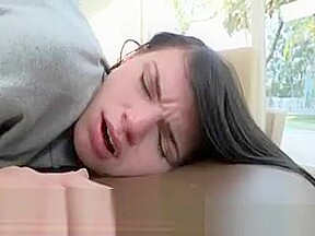 Heather Night _ teen 18+ Brunette Sucking Then Getting Her