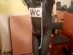 Heavy Rubber Piss Gimp