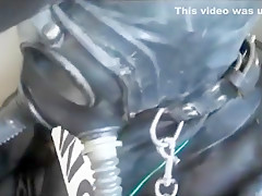 Heavy Rubber Piss Gimp