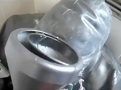 Heavy Rubber Piss Gimp