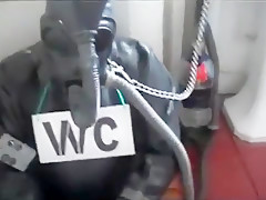 Heavy Rubber Piss Gimp