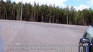 Hitchhiking teen 18+ Assfucking And Dicksucking