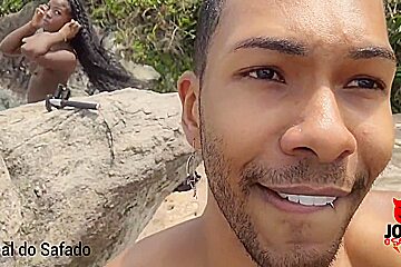 Holly Bombom, Bom Bom And Joao O Safado In Bastidores Gravacao Na Praia No Rio De Janeiro 5 Min