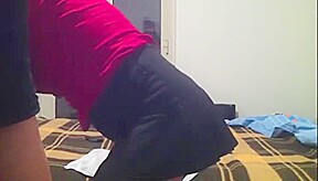 Homemade act with a CD