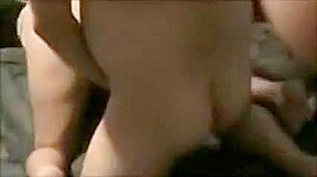 Horny Amateur Wife Cuckolding Her Husband