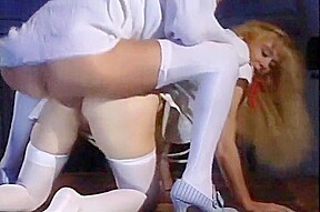 Horny Blonde Babe Enjoys Aristocratic Anal Pounding