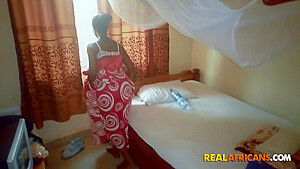 Horny Busty Auntie Gets Her Black Cock Dosis! - Black African
