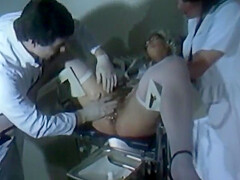 Horny German Woman Gets Her Moist Holes Checked By A Doctor And A Nurse