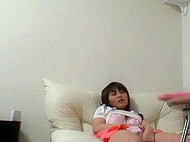 Horny Japanese model Honami Isshiki in Fabulous Masturbation JAV scene