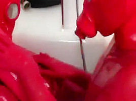 Horny amateur Showers, MILFs sex video