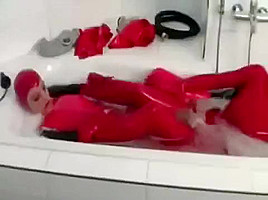 Horny amateur Showers, MILFs sex video