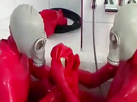 Horny amateur Showers, MILFs sex video