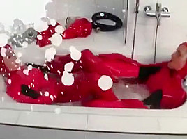 Horny amateur Showers, MILFs sex video