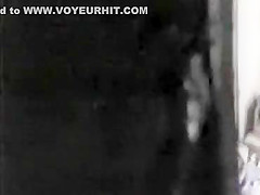 Horny girl peeped on a sofa in her house