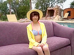 Horny model Sakura Kizuna with tiny tits drilled hard