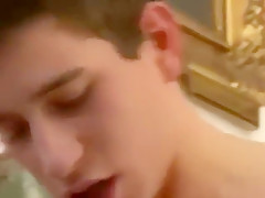 Horny priests saying their prayers with each others cocks