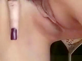 Hot And Horny Dark Haired Slut With Sexy