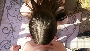 Hot Babe Sucks Boyfriends Dick And Gets Creampie After A Swim - HideHerFace