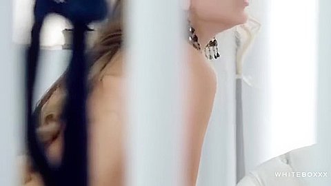 Hot Blonde Tease, Has Sex With Lover