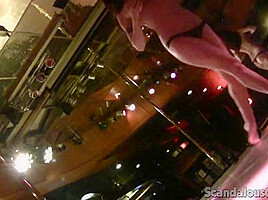 Hot Girlfriend Filmed In A Strip Bar Dancing