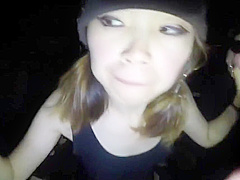Hot Japenese slut dogging