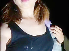 Hot Japenese slut dogging
