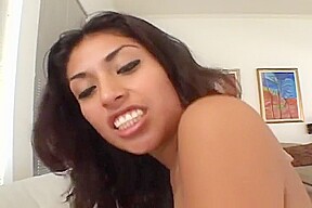 Hot Latina Plays With Her Pussy Then Takes Load On Face