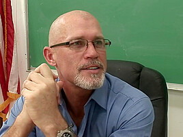 Hot Student Izzy Blue Gets Fucked In Classroom By Older Teacher