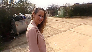 Hot and wild public fellatio