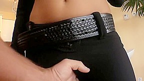Hot cop gives a POV sucking and fucking