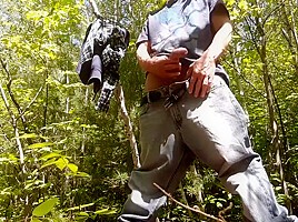 Hot edging session in the wood #2