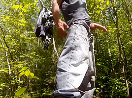 Hot edging session in the wood #2