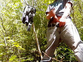 Hot edging session in the wood #2