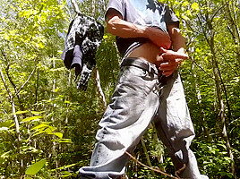 Hot edging session in the wood #2