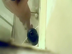 Hot masturbation caught in the shower