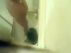 Hot masturbation caught in the shower
