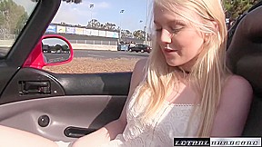 Hot teen 18+ blonde hardcore sex session