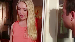 Hot young blonde Aj loves big dick