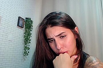 Hottest Brunette Solo Webcam Masturbation 2