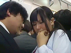 Hottest Japanese slut Nanaka Kyono, Yuuko Anzai, Natsumi Kato in Horny Public JAV scene