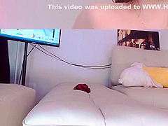 Hottest Korean in stockings and lingerie
