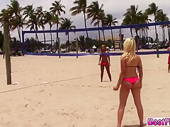 Hottie teens 18+ Gets To Play Different Kind Of Balls