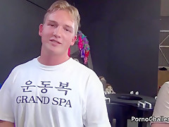 Huge Fat Man Gets Lucky With 3 Hot Porno Chicks